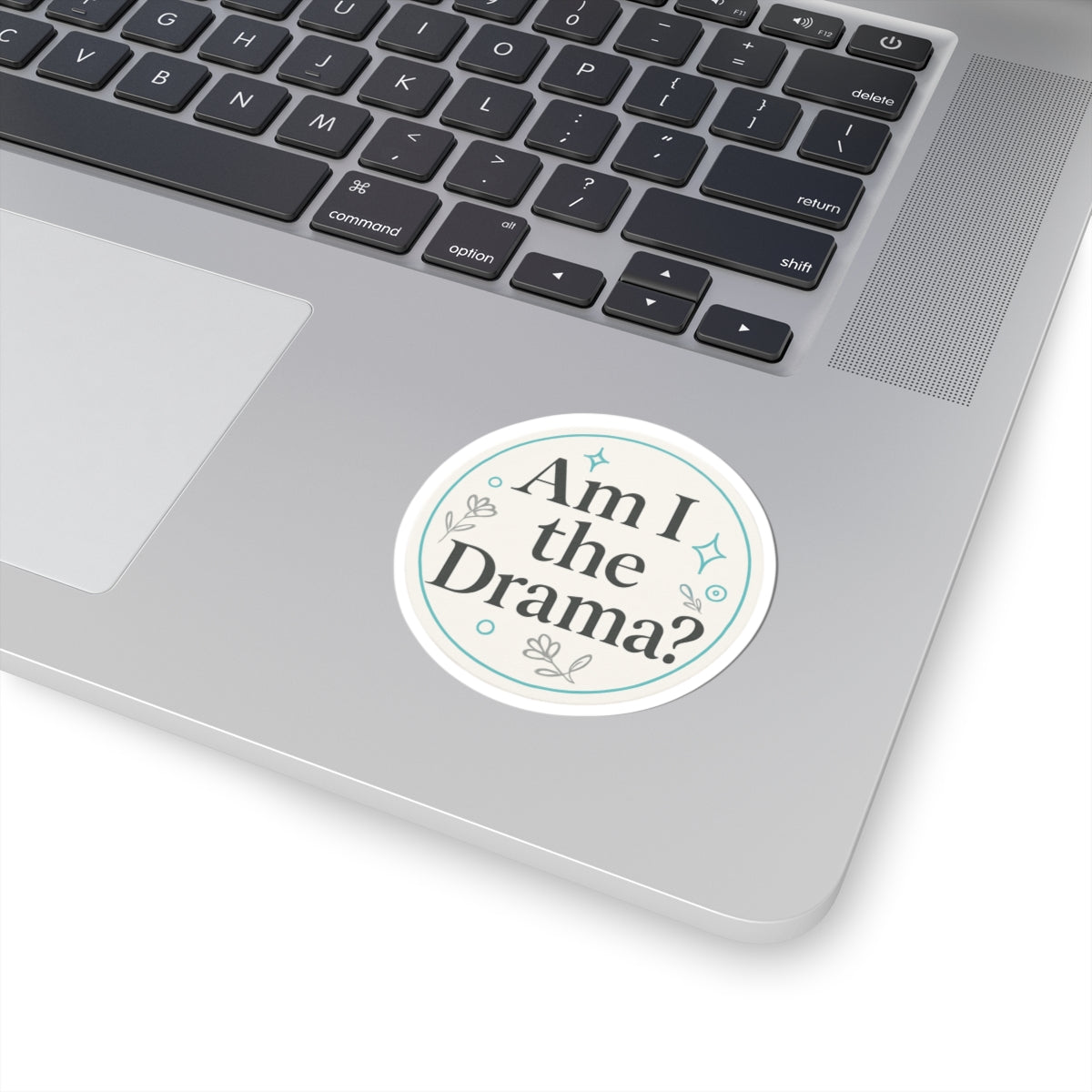 Circle Sticker | Am I the drama Minimalist Design | Shop Sticker House Legacy Luxe Stickers
