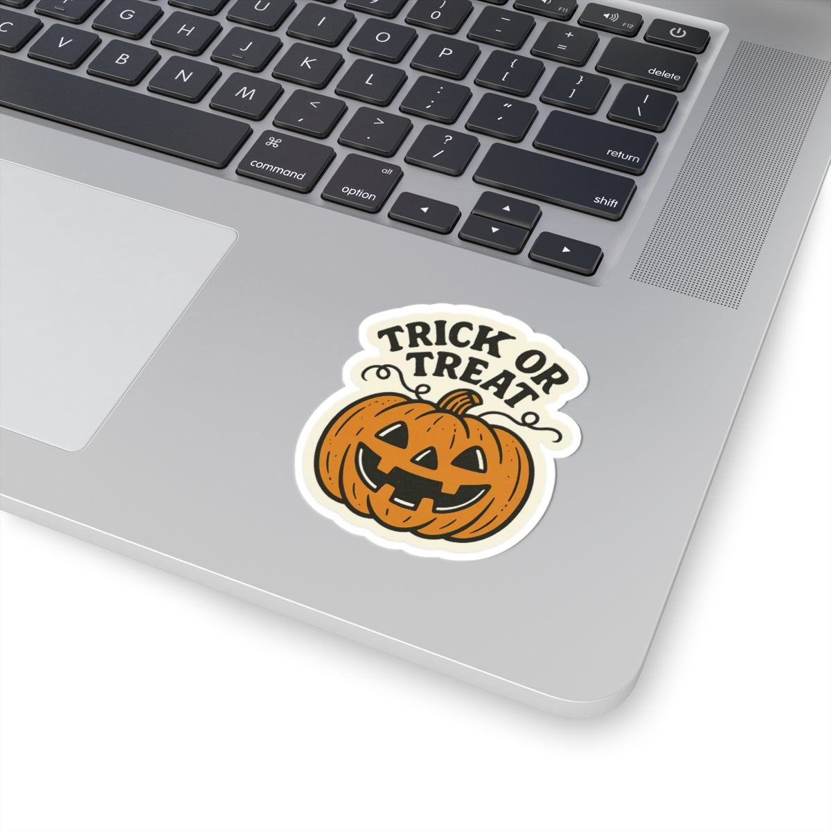 Halloween Pumpkin Kiss-Cut Stickers | Trick or Treat Decor, Fun Party Favors, Halloween Gifts, Laptop Accessories, Holiday Crafts