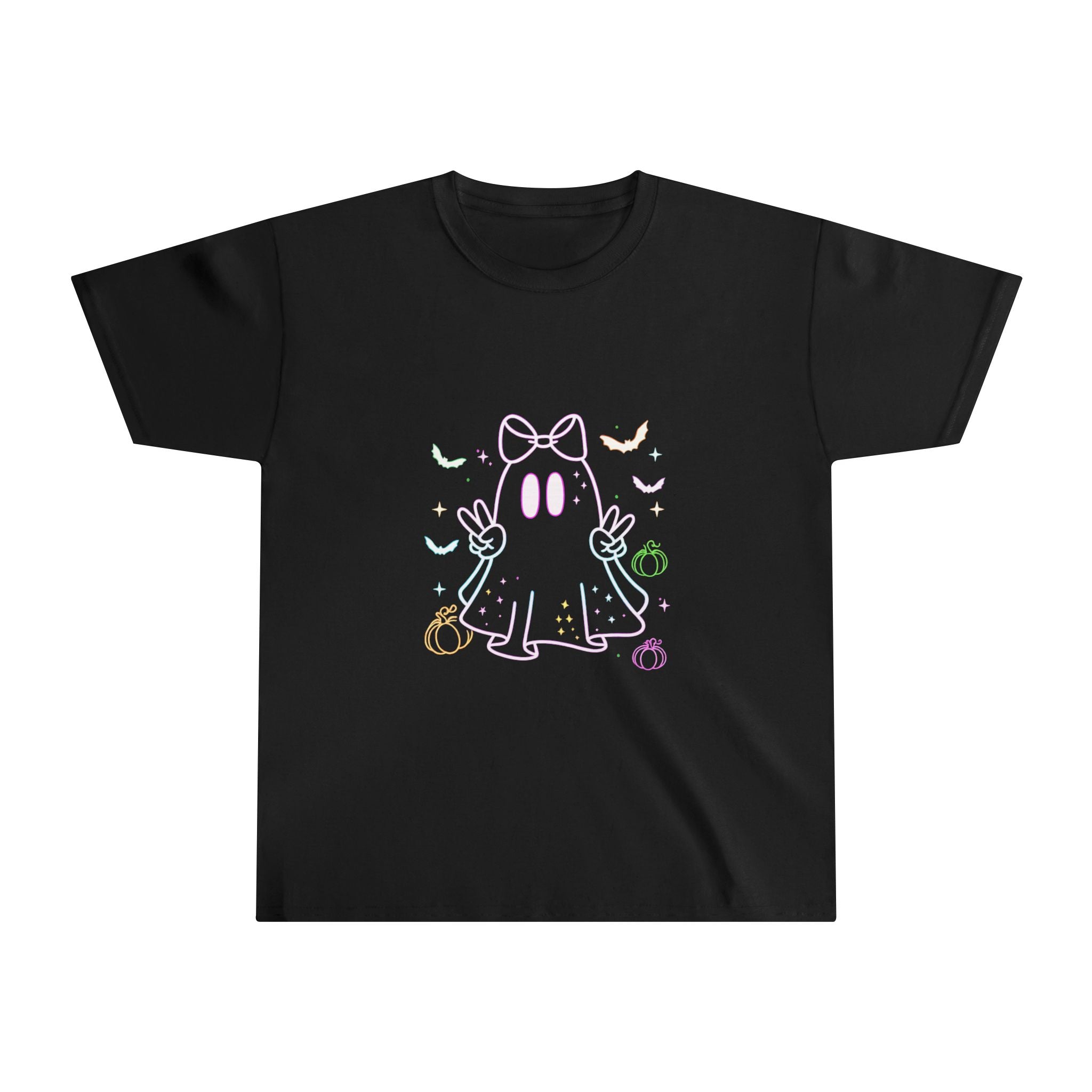 Kids Spooky Graphic Tee | Ghost Kids Girl/Sister - 1 of 2 | Shop Spooky Season Youth