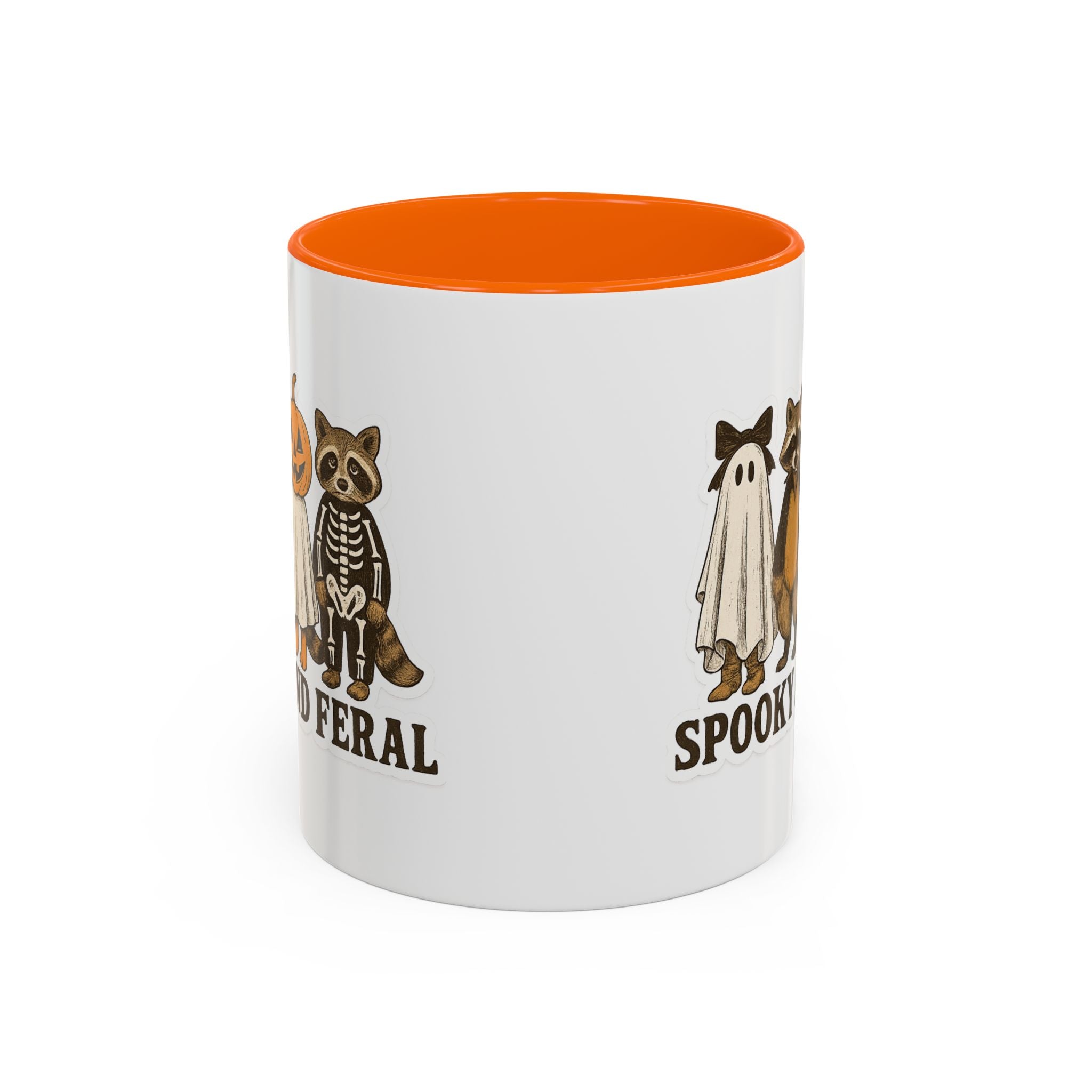 Seasonal Mug 11 Oz. | Spooky And Feral - 2 Color Options | Shop Sticker House Spooky Season