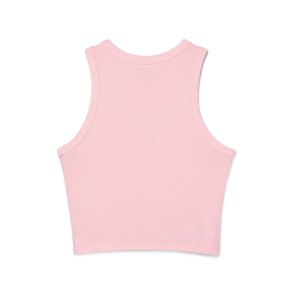 Lucky 7 Sparkling Pink Dice Tank Top