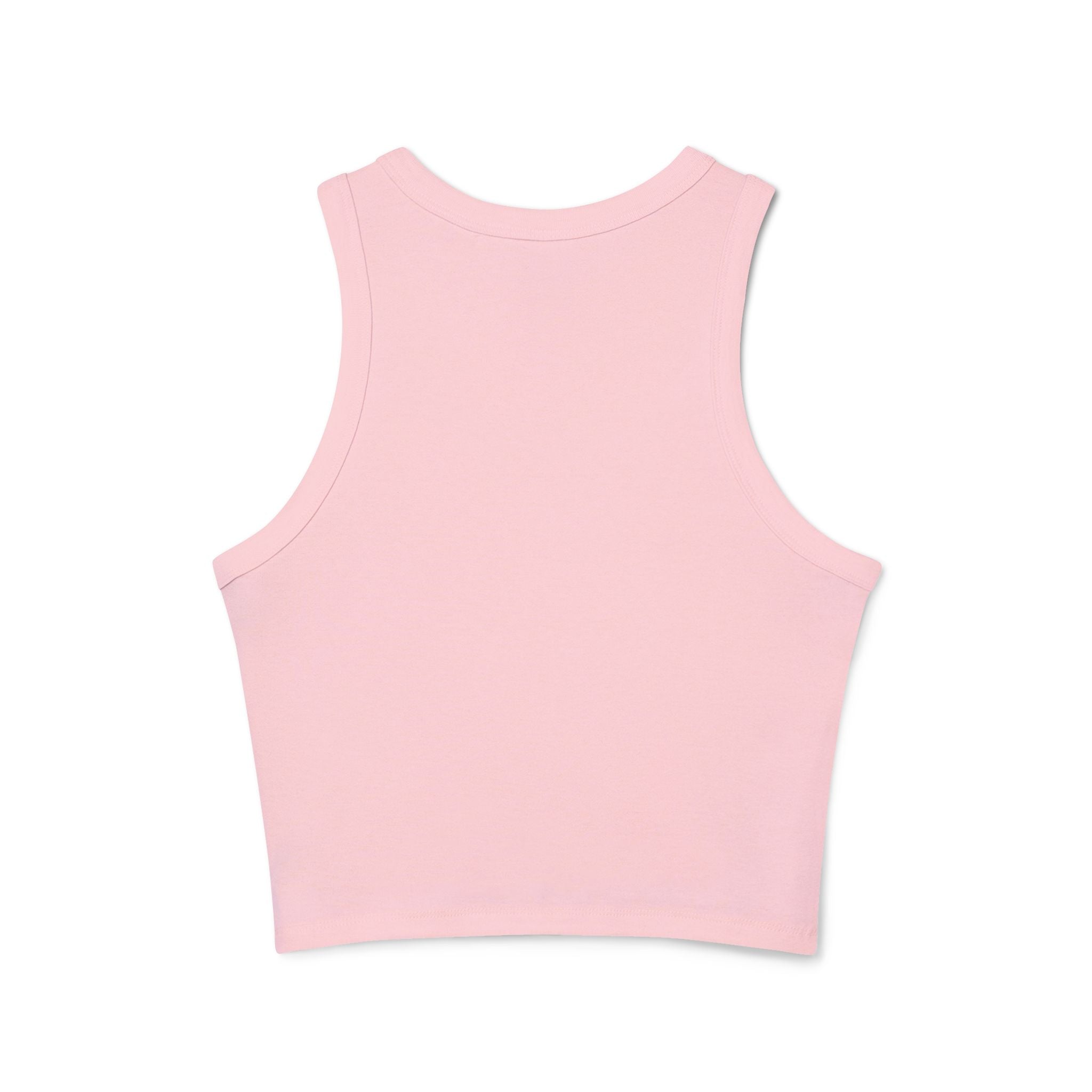 Lucky 7 Sparkling Pink Dice Tank Top