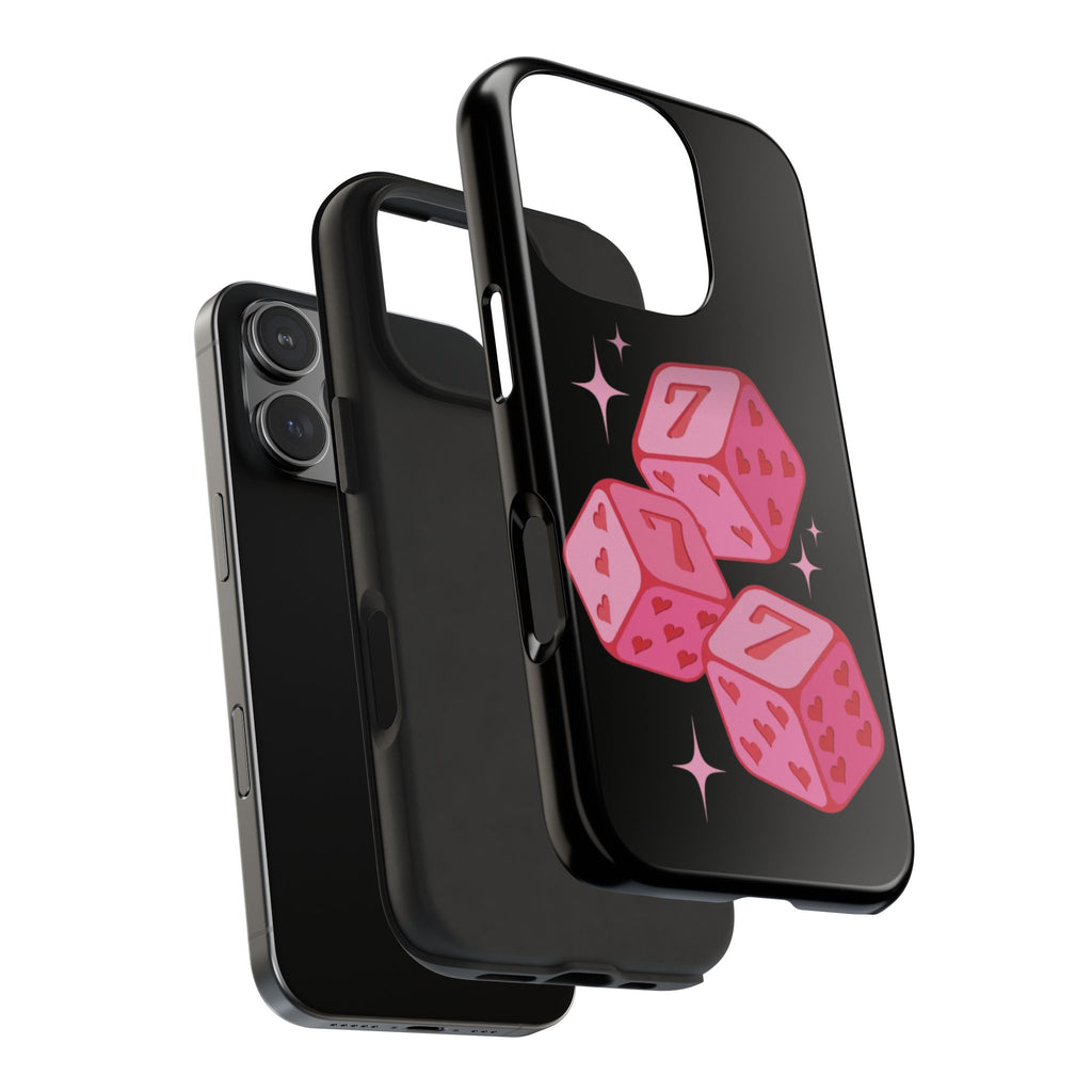 Colorful Dice Phone Cases | Gaming Accessory, Tough Cover, Gift for Gamers, Unique Phone Protector, Fun Design