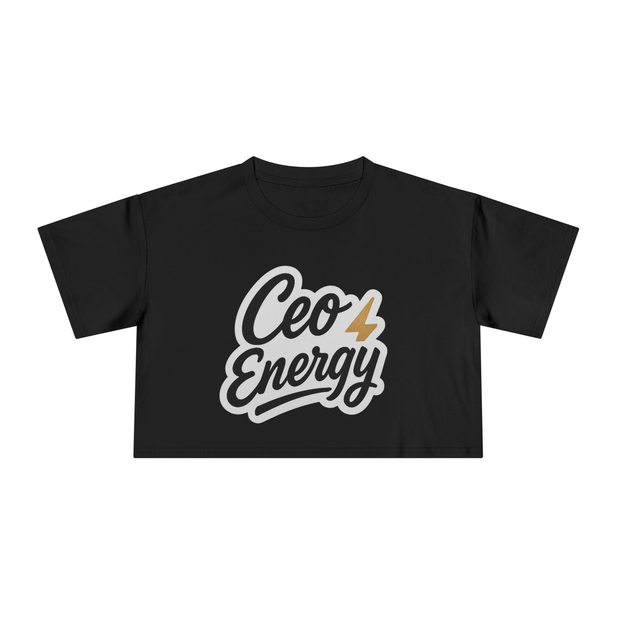 Retro Graphic Crop Tee | CEO Energy | Shop Sticker House Legacy Luxe