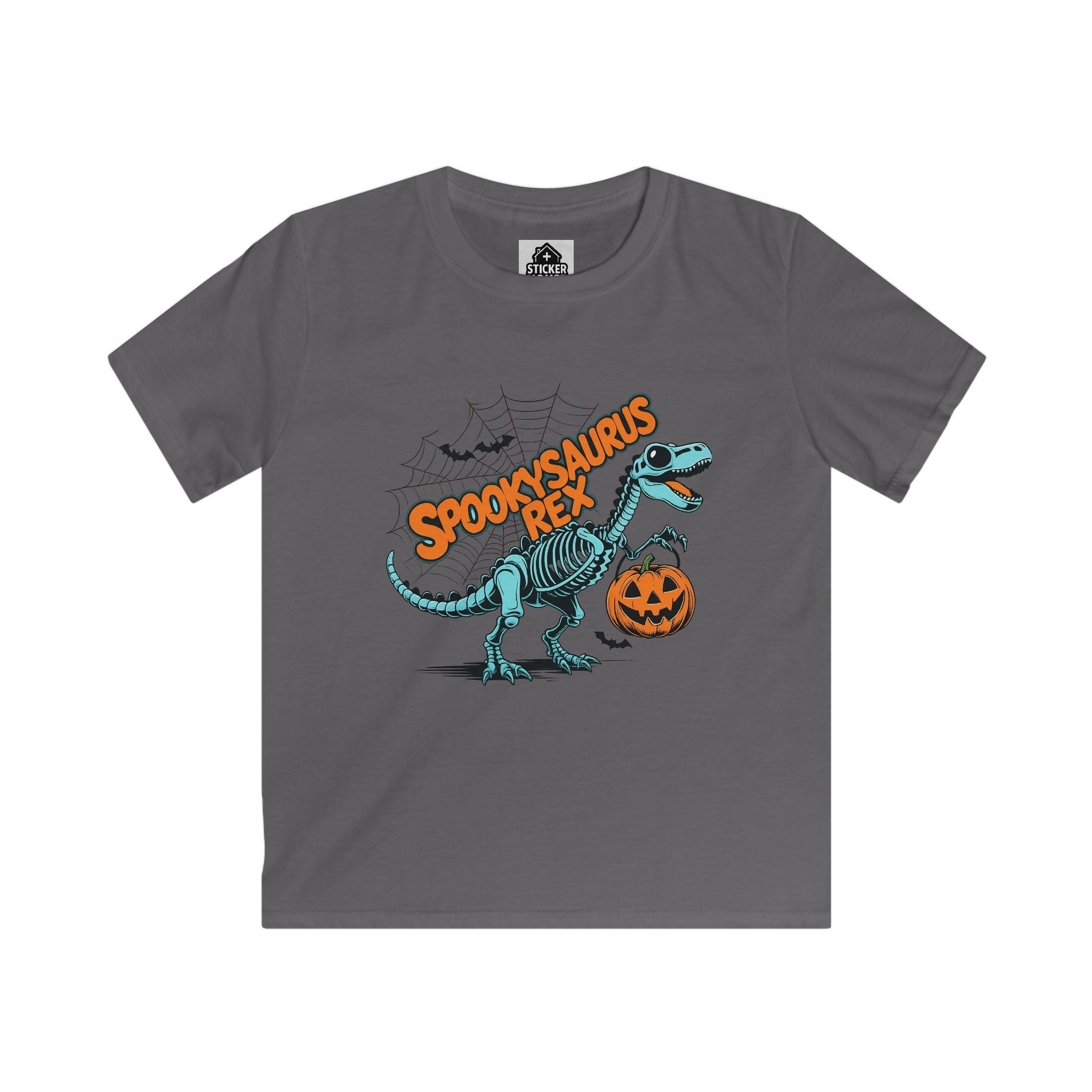Kids Spooky Graphic Tee | SpookySaurus | Shop Sticker House Spooky Season Youth