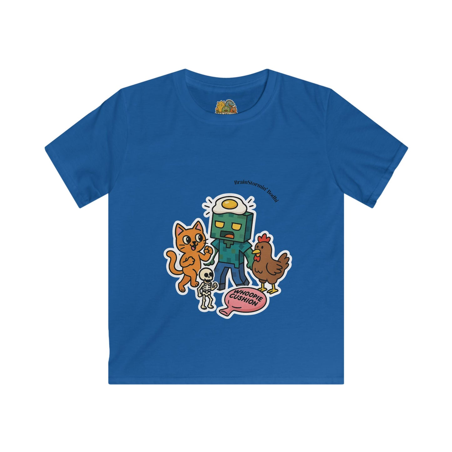 Kids Cartoon Character Tee - Fun, Playful Apparel for Birthdays, Everyday Wear, Gift for Young Animal Lovers, Creative Outfits, Graphic Tee