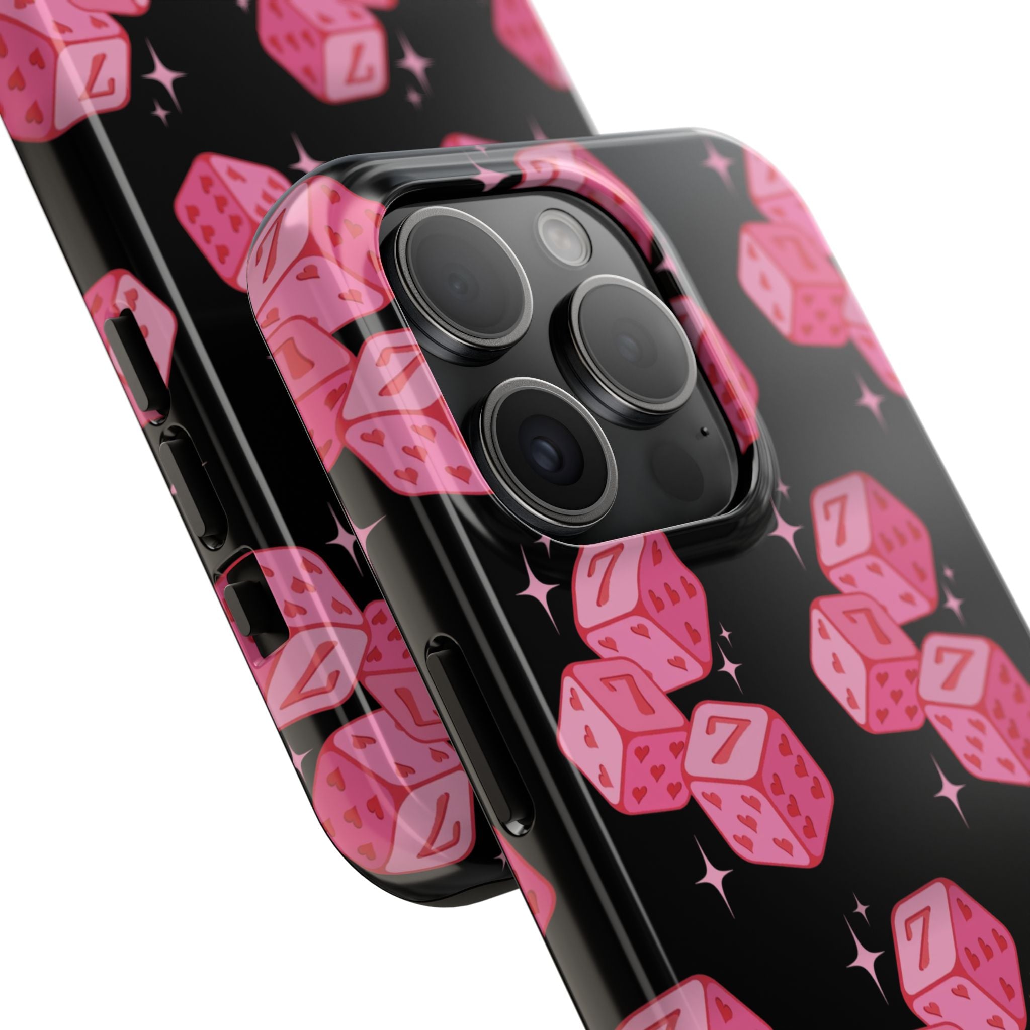 Colorful Dice Phone Cases | Gaming Accessory, Tough Cover, Gift for Gamers, Unique Phone Protector, Fun Design