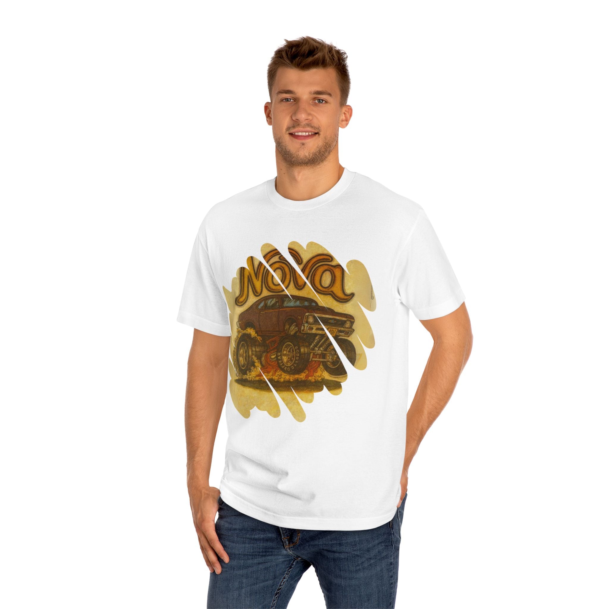 Classic Nova Car Unisex Tee, Vintage Car Tee, Gift for Car Lovers, Retro Style Shirt, Automotive Gift, Unisex Casual Wear