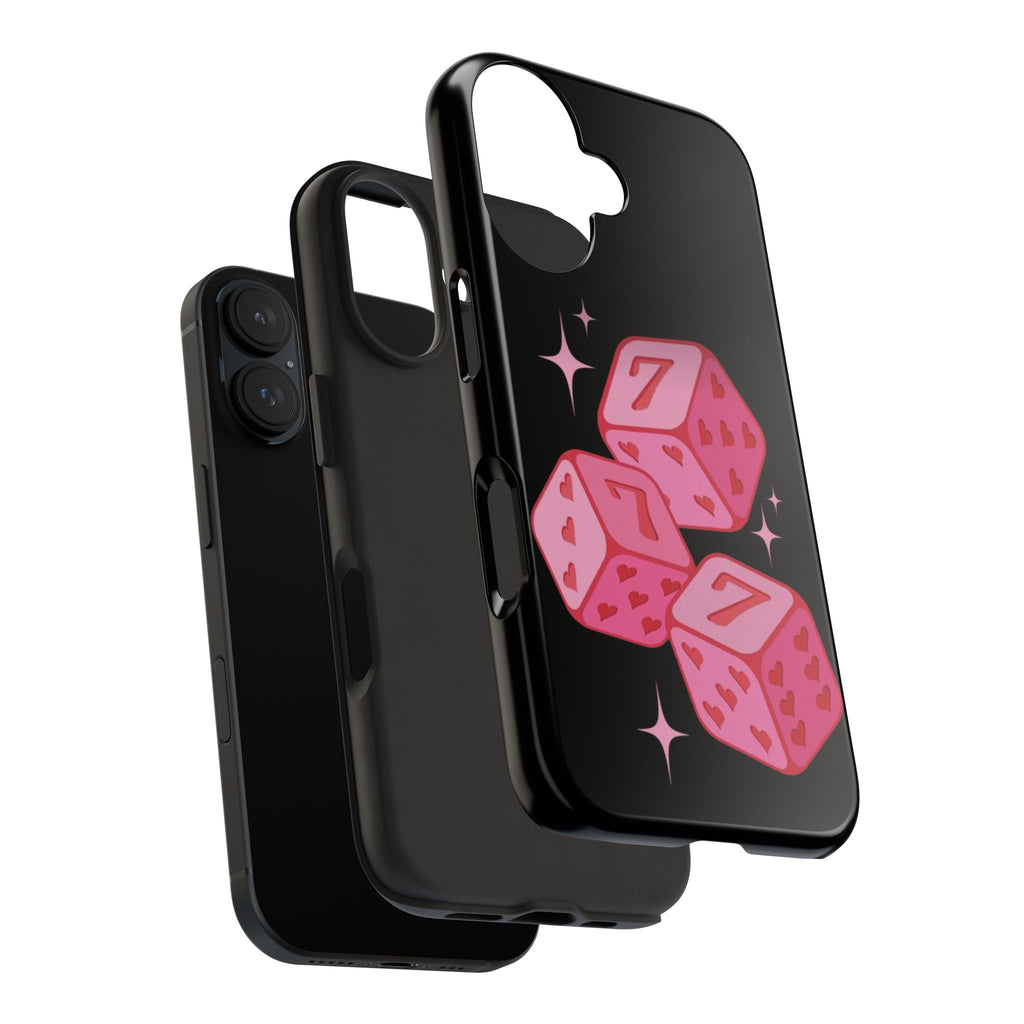 Colorful Dice Phone Cases | Gaming Accessory, Tough Cover, Gift for Gamers, Unique Phone Protector, Fun Design