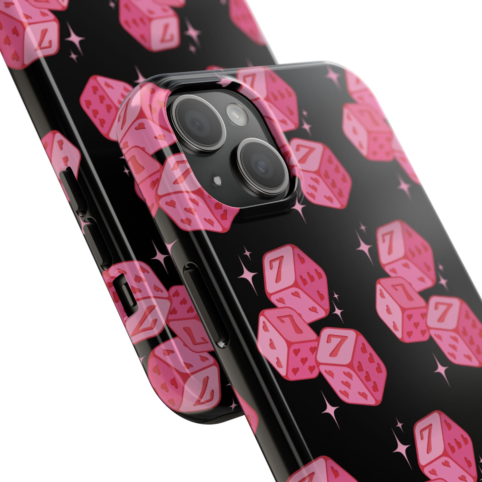 Colorful Dice Phone Cases | Gaming Accessory, Tough Cover, Gift for Gamers, Unique Phone Protector, Fun Design