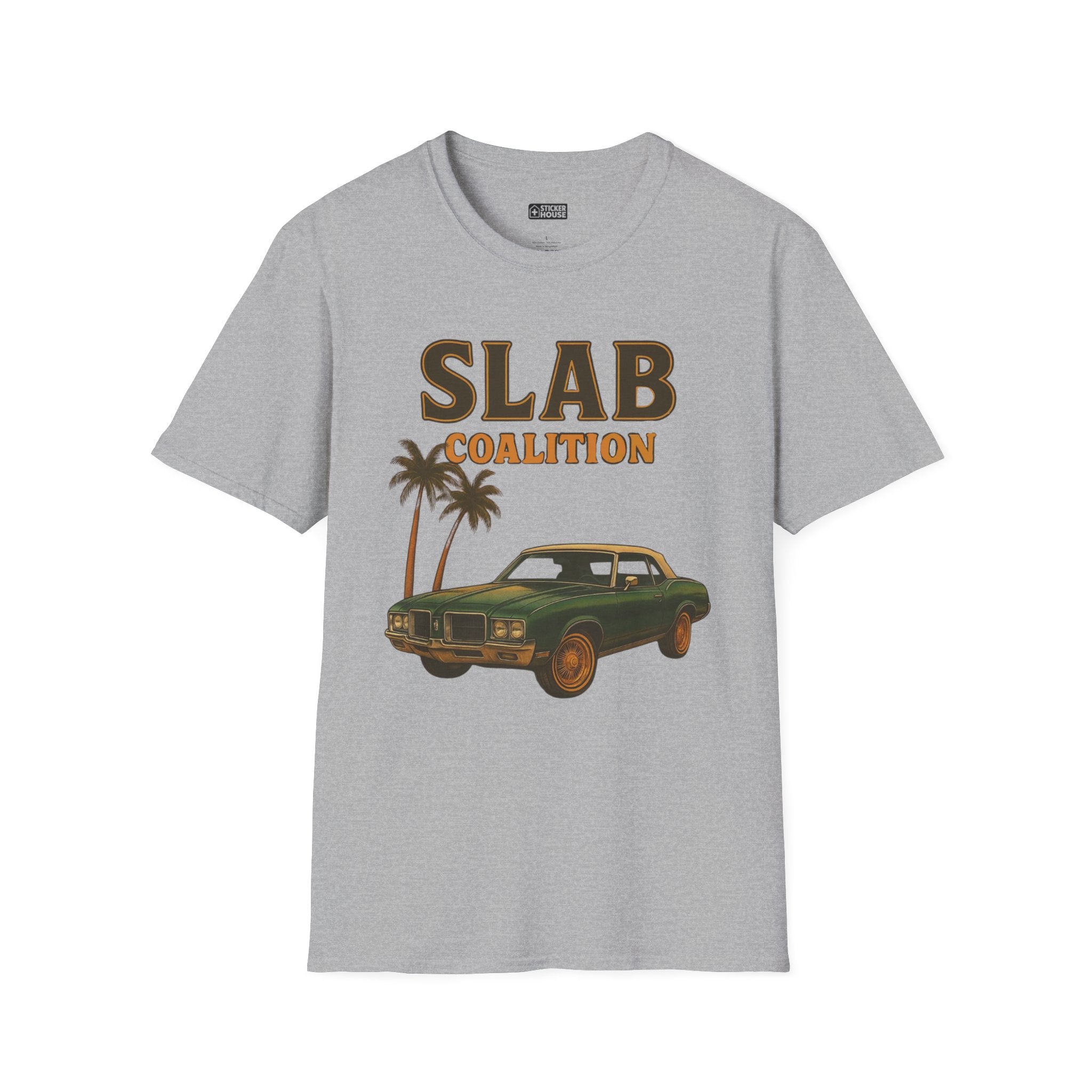 Unisex Softstyle T-Shirt - graphic slab tee