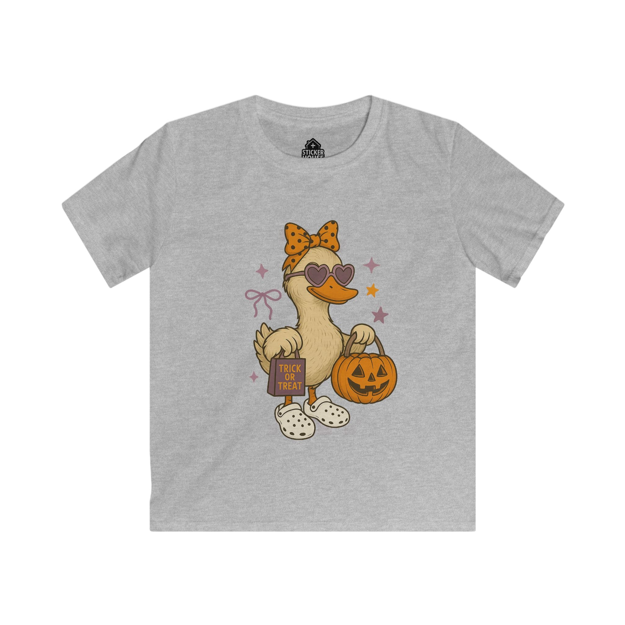 Kids Spooky Graphic Tee | Duck Kids Girl/Sister - 1 of 2 | Shop Spooky Season Youth