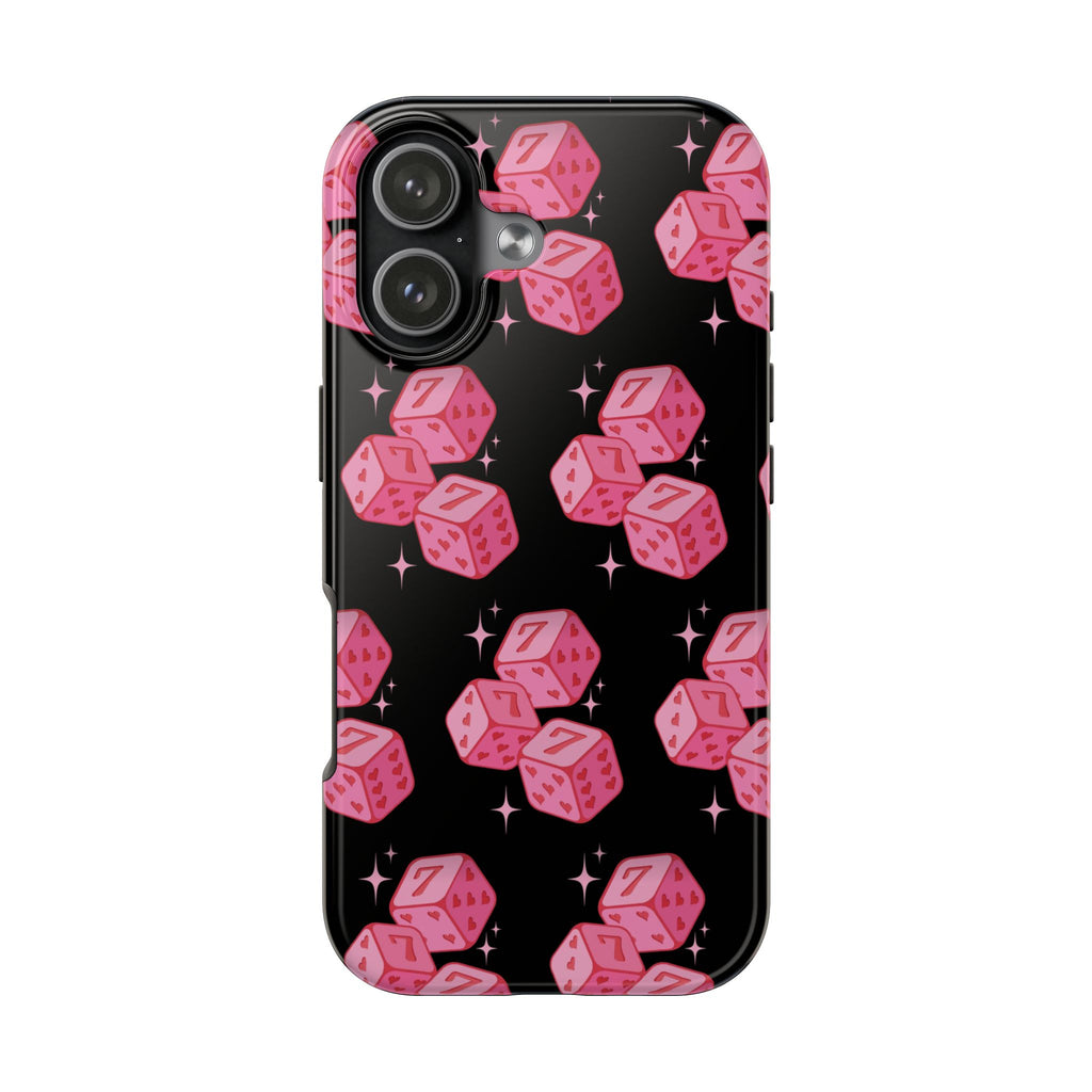 Colorful Dice Phone Cases | Gaming Accessory, Tough Cover, Gift for Gamers, Unique Phone Protector, Fun Design