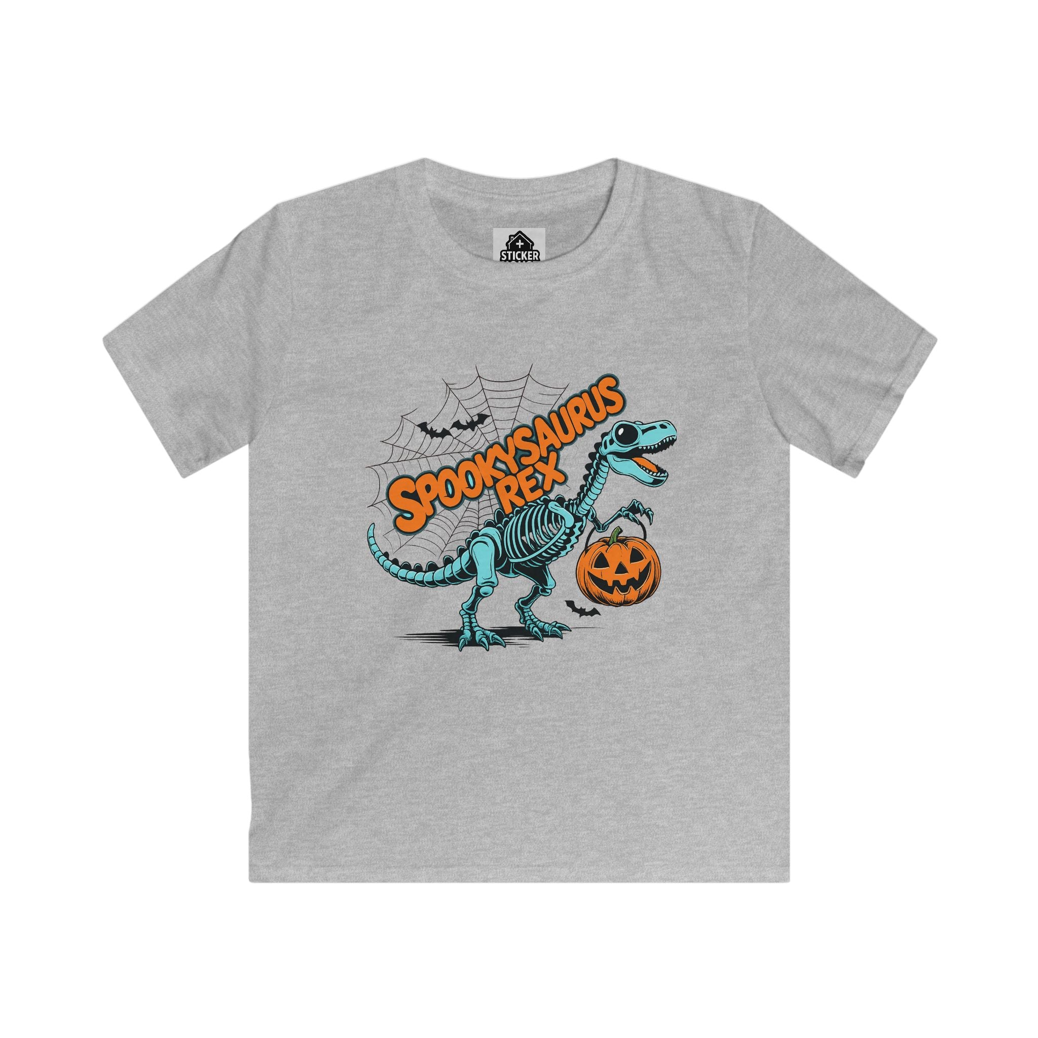 Kids Spooky Graphic Tee | SpookySaurus | Shop Sticker House Spooky Season Youth