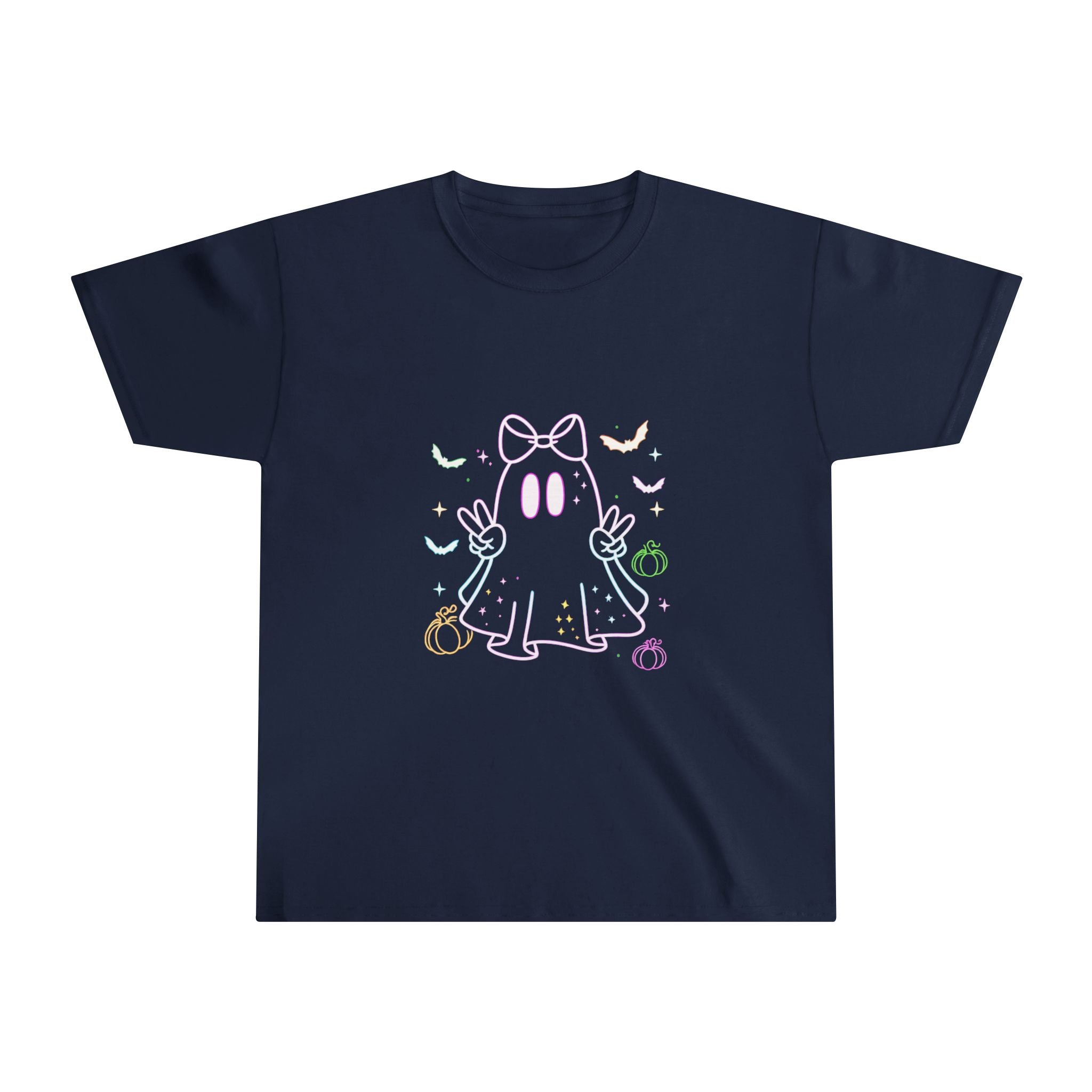 Kids Spooky Graphic Tee | Ghost Kids Girl/Sister - 1 of 2 | Shop Spooky Season Youth