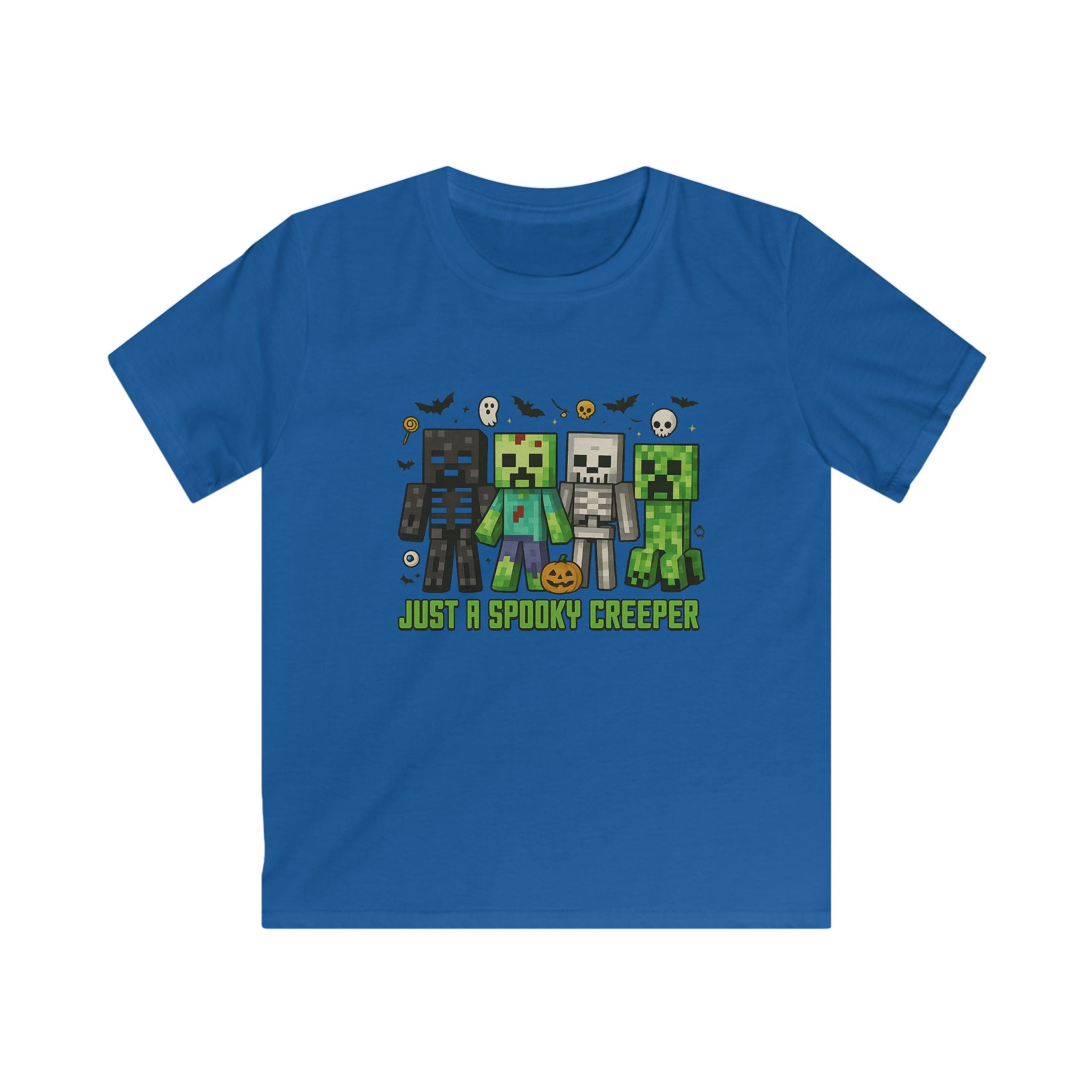 Kids Spooky Graphic Tee | Pixel Adventures | Shop Sticker House Spooky Season Youth