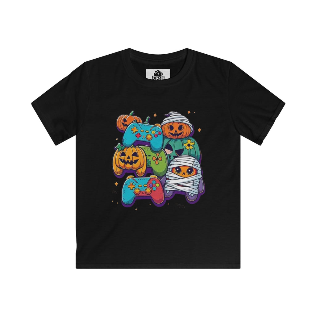 Spooky Gamer Kids- Graphic Tee | Shop Sticker House Spooky Season Youth