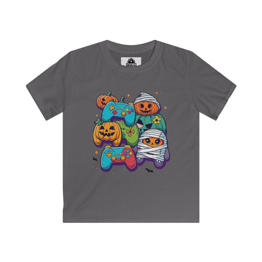 Spooky Gamer Kids- Graphic Tee | Shop Sticker House Spooky Season Youth