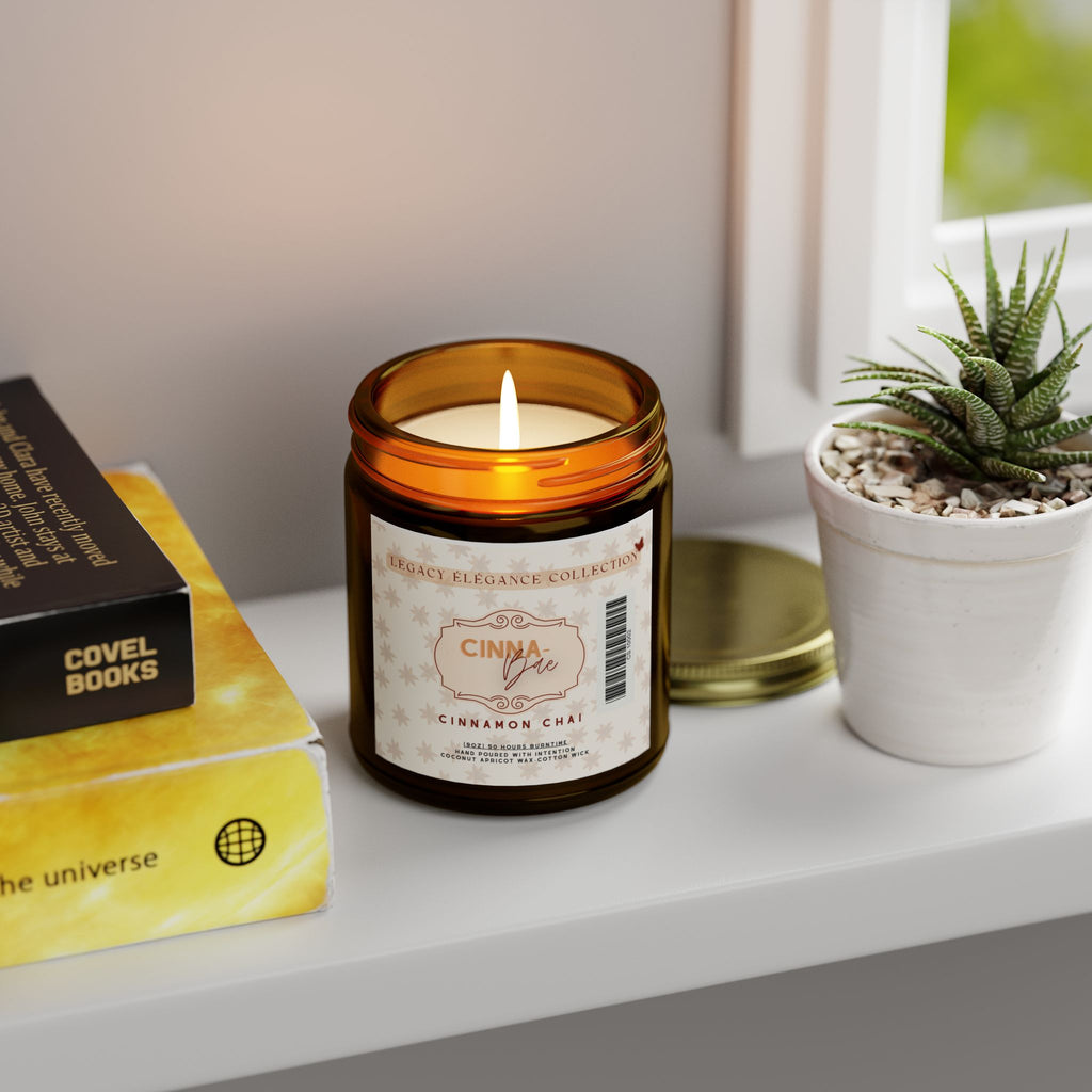 Scented Candle Set - Aromatic Coconut Apricot Wax, Self-Care Essentials | Shop Legacy Élégance