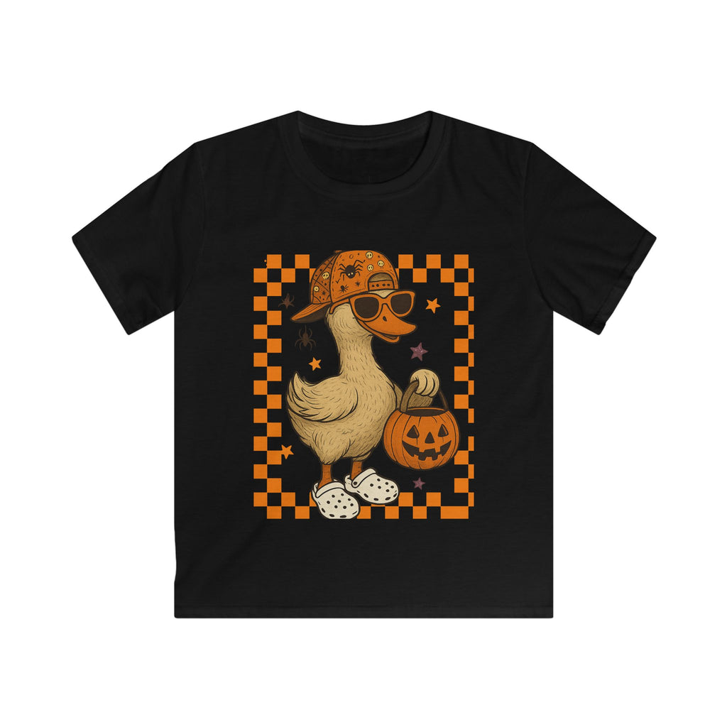 Kids Spooky Graphic Tee | Duck Kids Boy/Brother - 1 of 2 | Shop Sticker House Spooky Season Youth