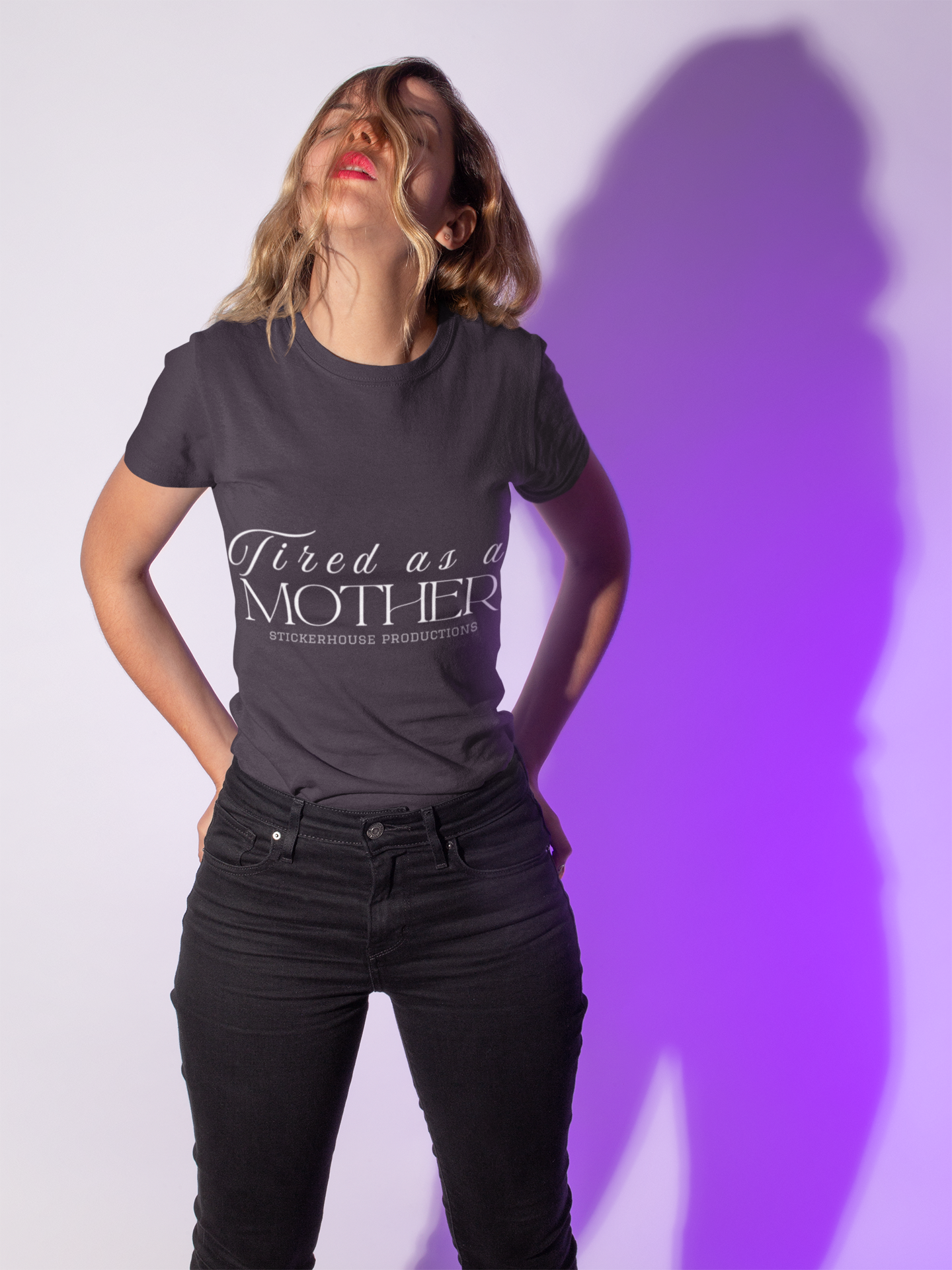 Tired as a Mother Festival Crop Top | Cute Women's Tee, Casual Outfit, Mother's Day Gift, Boho Style, Summer Fashion
