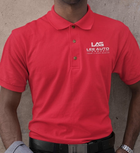 Men's UV-Proof Lee Auto Group Polo Shirt