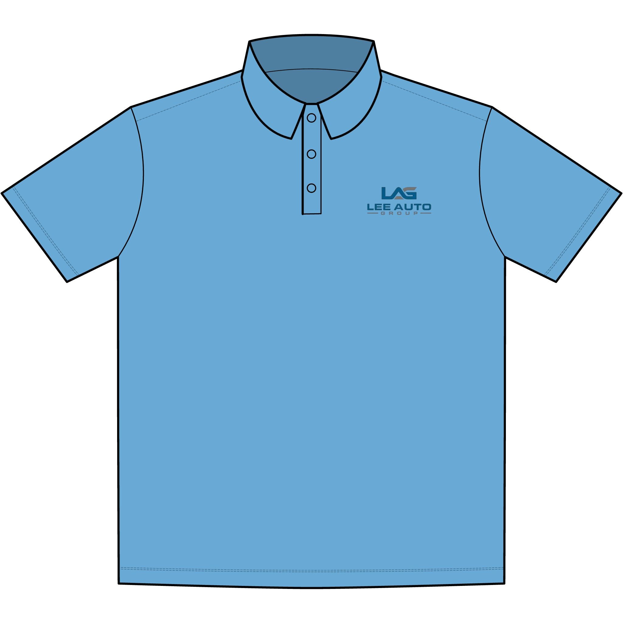 Men's UV-Proof Lee Auto Group Polo Shirt