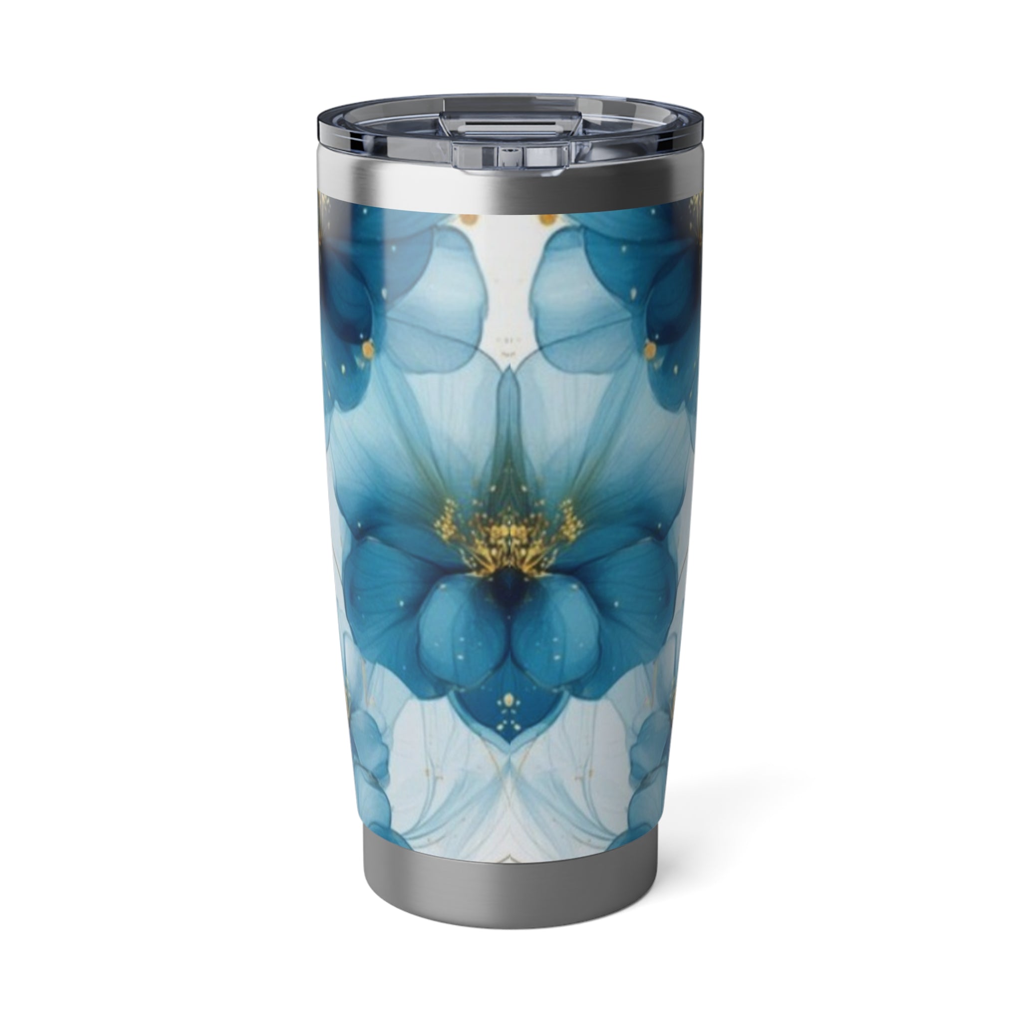 Lee Auto group 20oz Tumbler- Floral design (Blue)