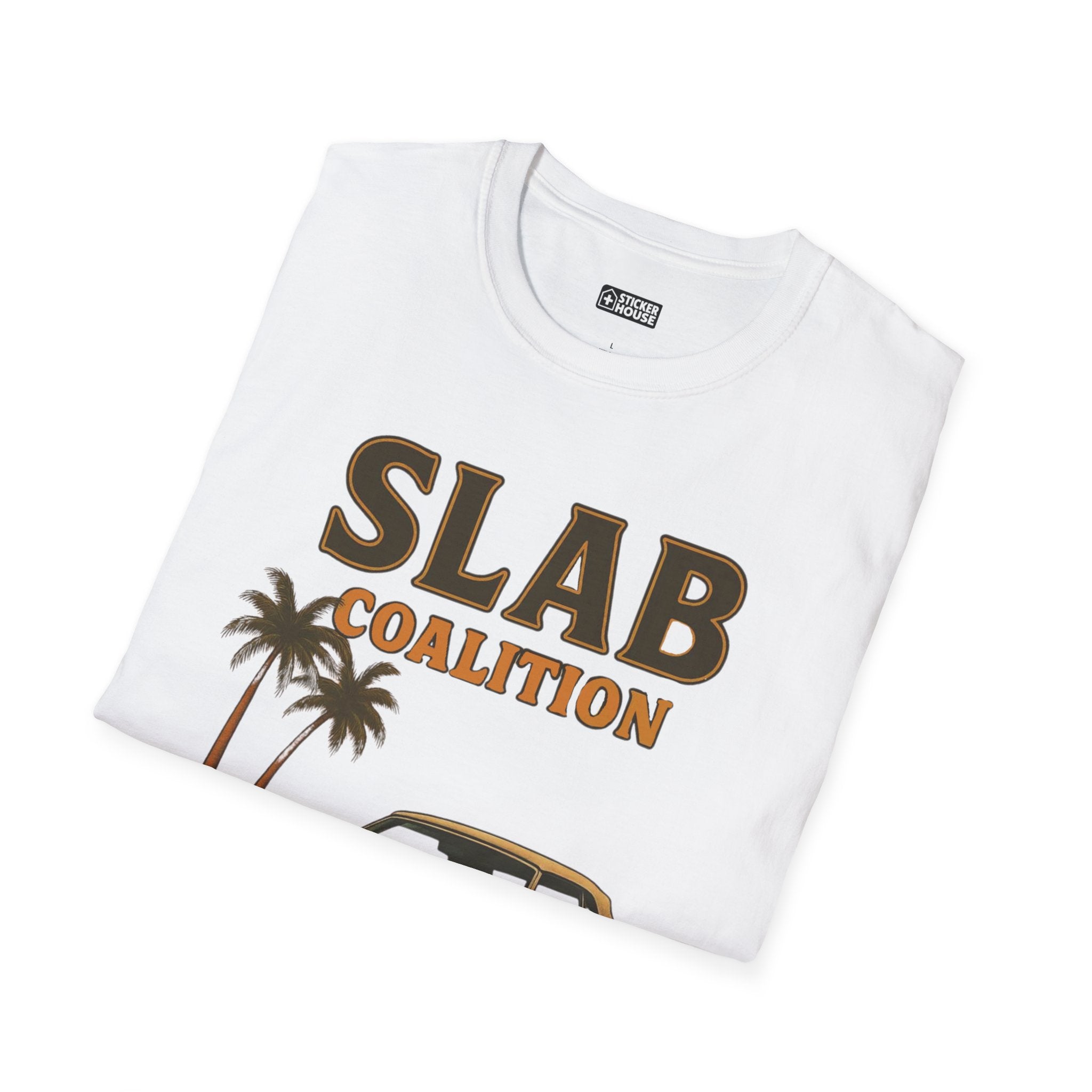 Unisex Softstyle T-Shirt - graphic slab tee