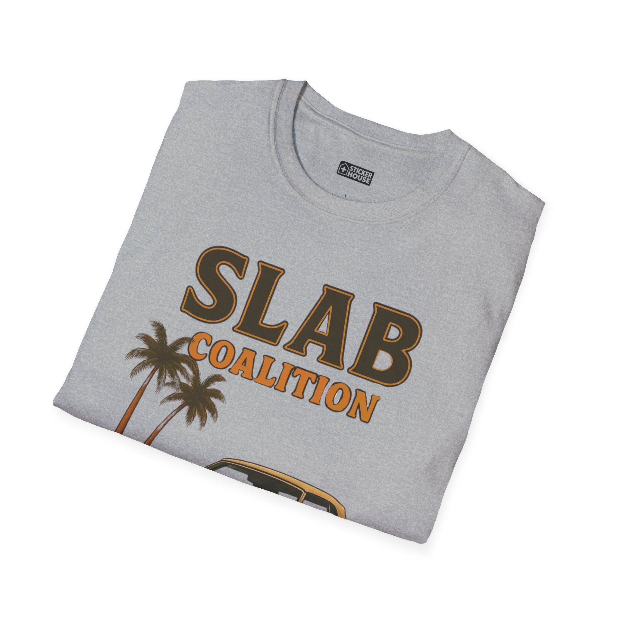 Unisex Softstyle T-Shirt - graphic slab tee