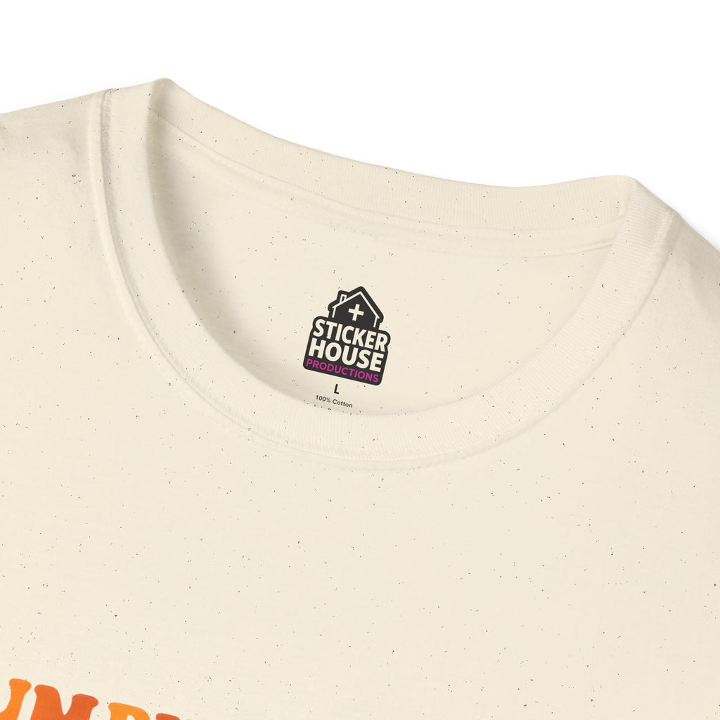 Seasonal Adult Graphic Tee | Pumpkin Spice Real Estate | Shop Sticker House Spooky Season