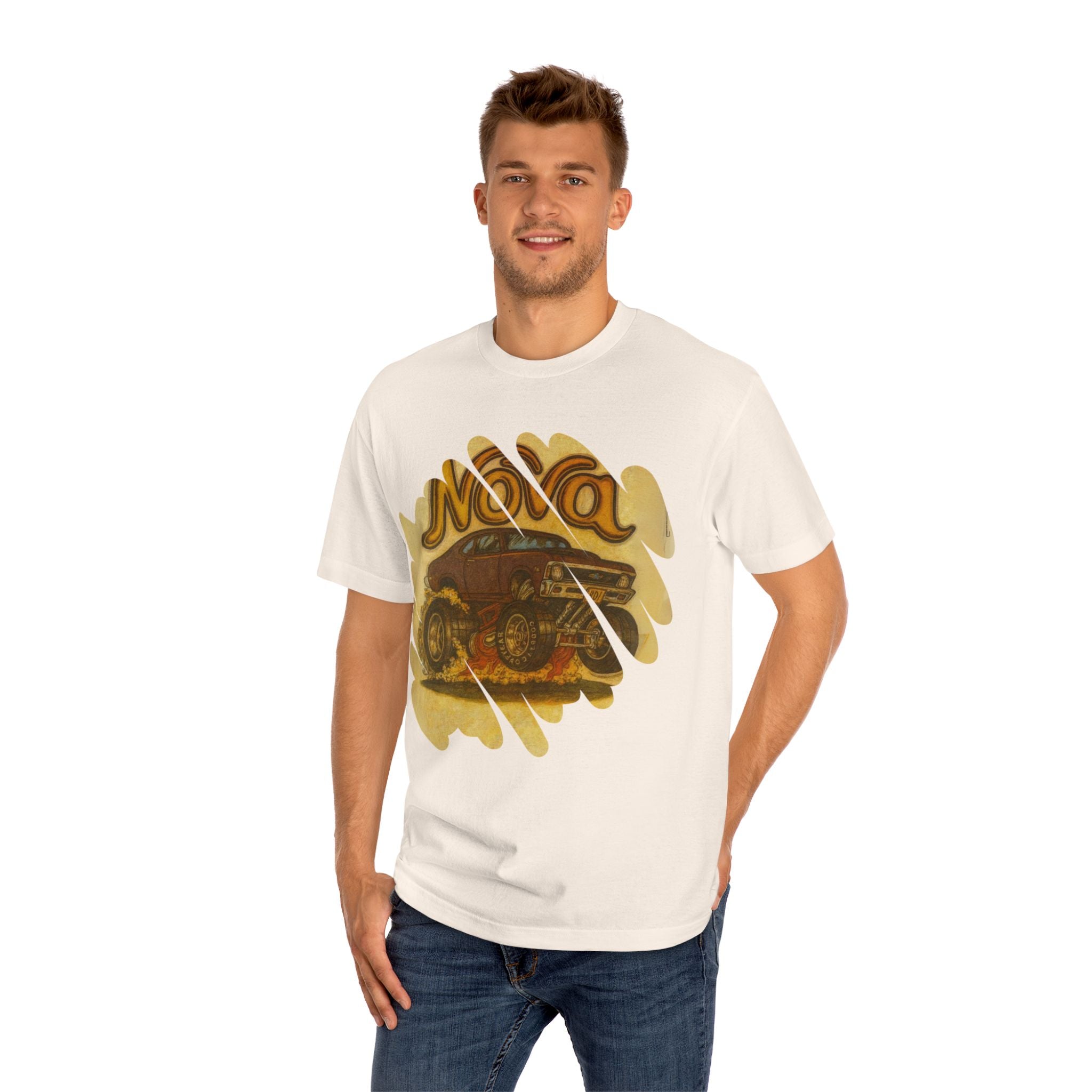 Classic Nova Car Unisex Tee, Vintage Car Tee, Gift for Car Lovers, Retro Style Shirt, Automotive Gift, Unisex Casual Wear