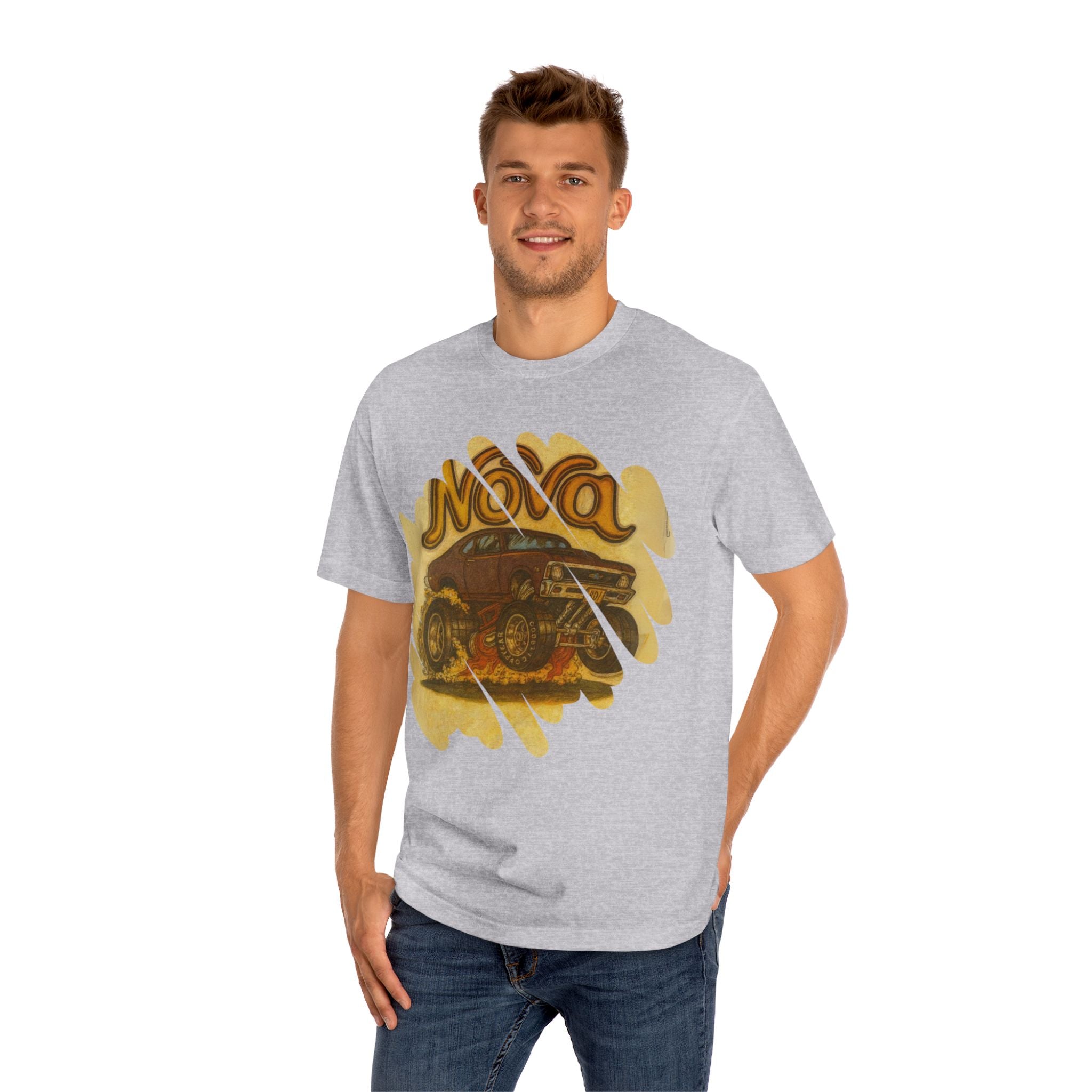 Classic Nova Car Unisex Tee, Vintage Car Tee, Gift for Car Lovers, Retro Style Shirt, Automotive Gift, Unisex Casual Wear