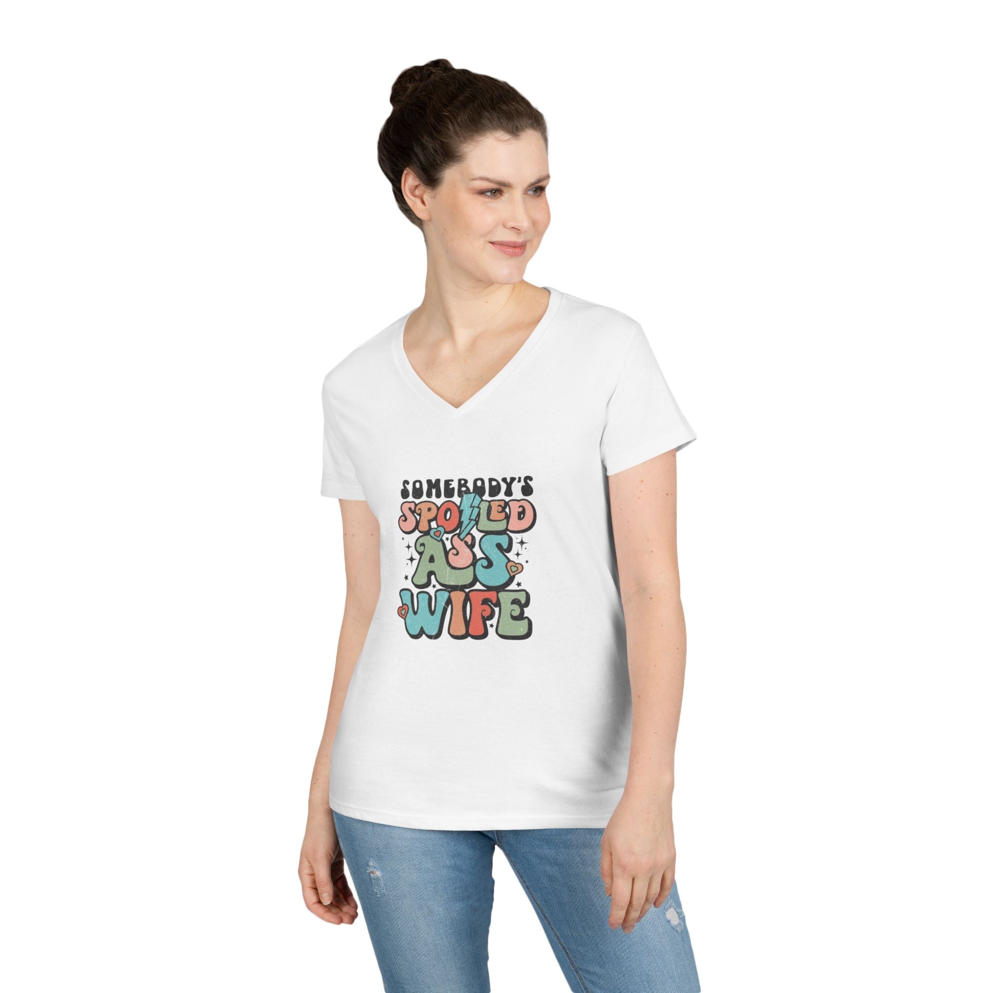 Ladies' V-Neck T-Shirt