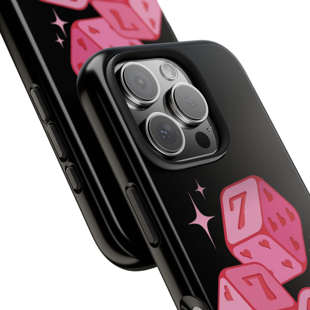 Colorful Dice Phone Cases | Gaming Accessory, Tough Cover, Gift for Gamers, Unique Phone Protector, Fun Design