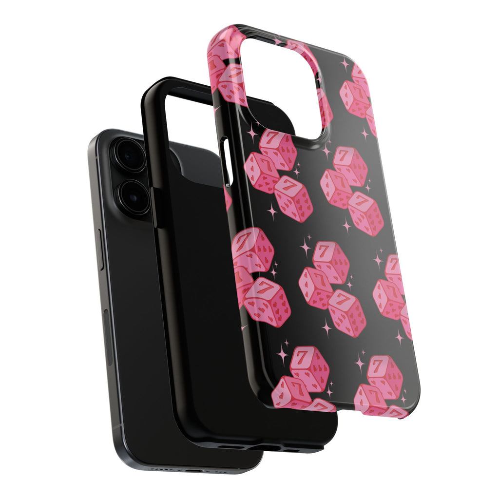 Colorful Dice Phone Cases | Gaming Accessory, Tough Cover, Gift for Gamers, Unique Phone Protector, Fun Design