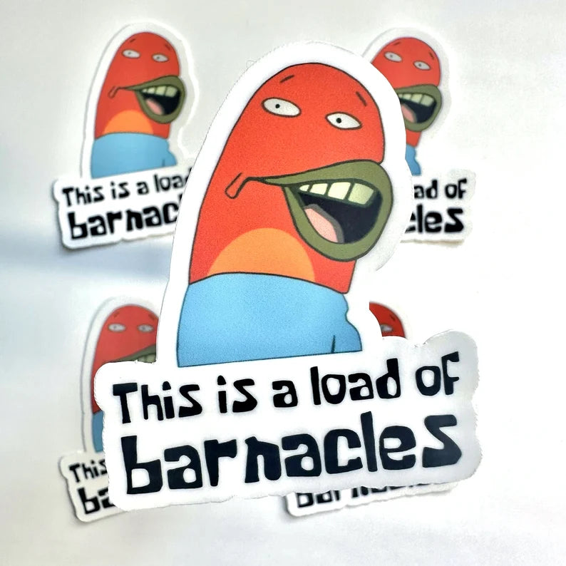 Barnicles Die-Cut Sticker